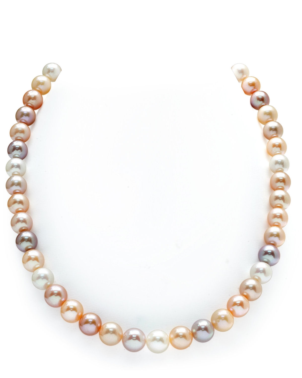 Mm Freshwater Multicolor Pearl Necklace Aaa Quality