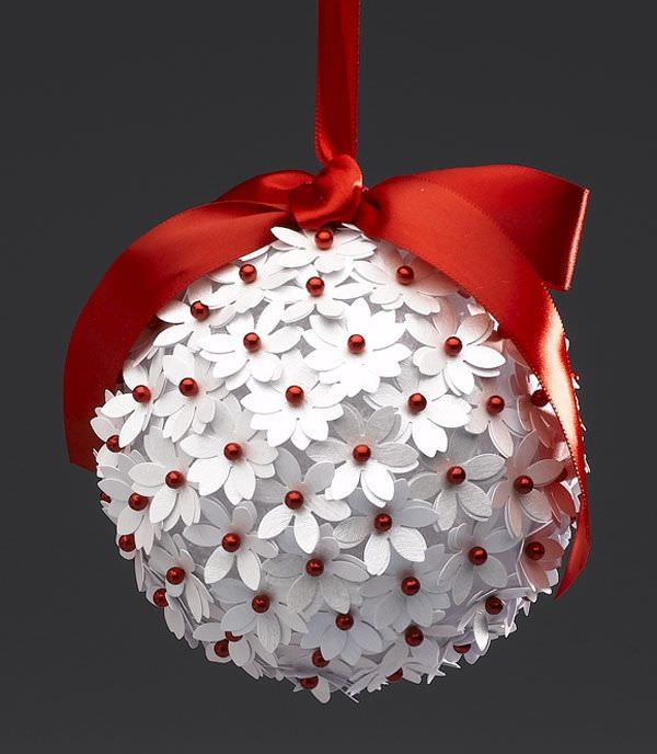christmas tree ball ornaments to make
