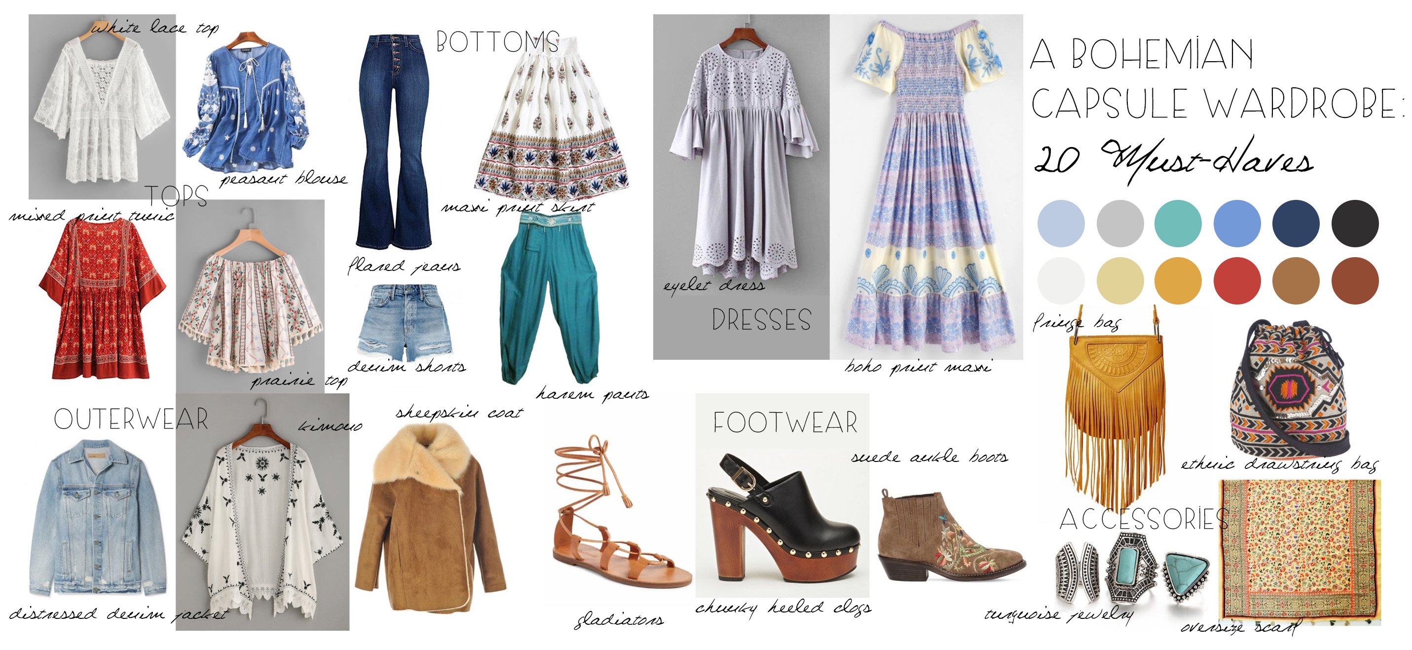 bohemian women's clothing online
