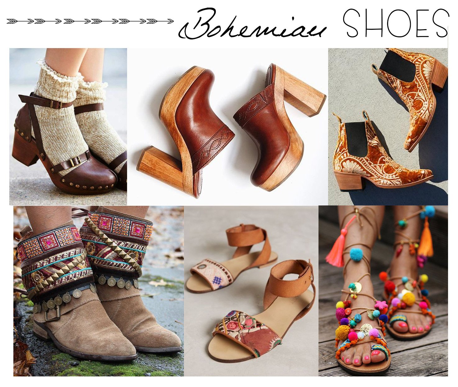 bohemian chic shoes