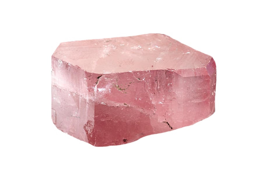 Vintage Dark Pink Crystals All Larger Crystals