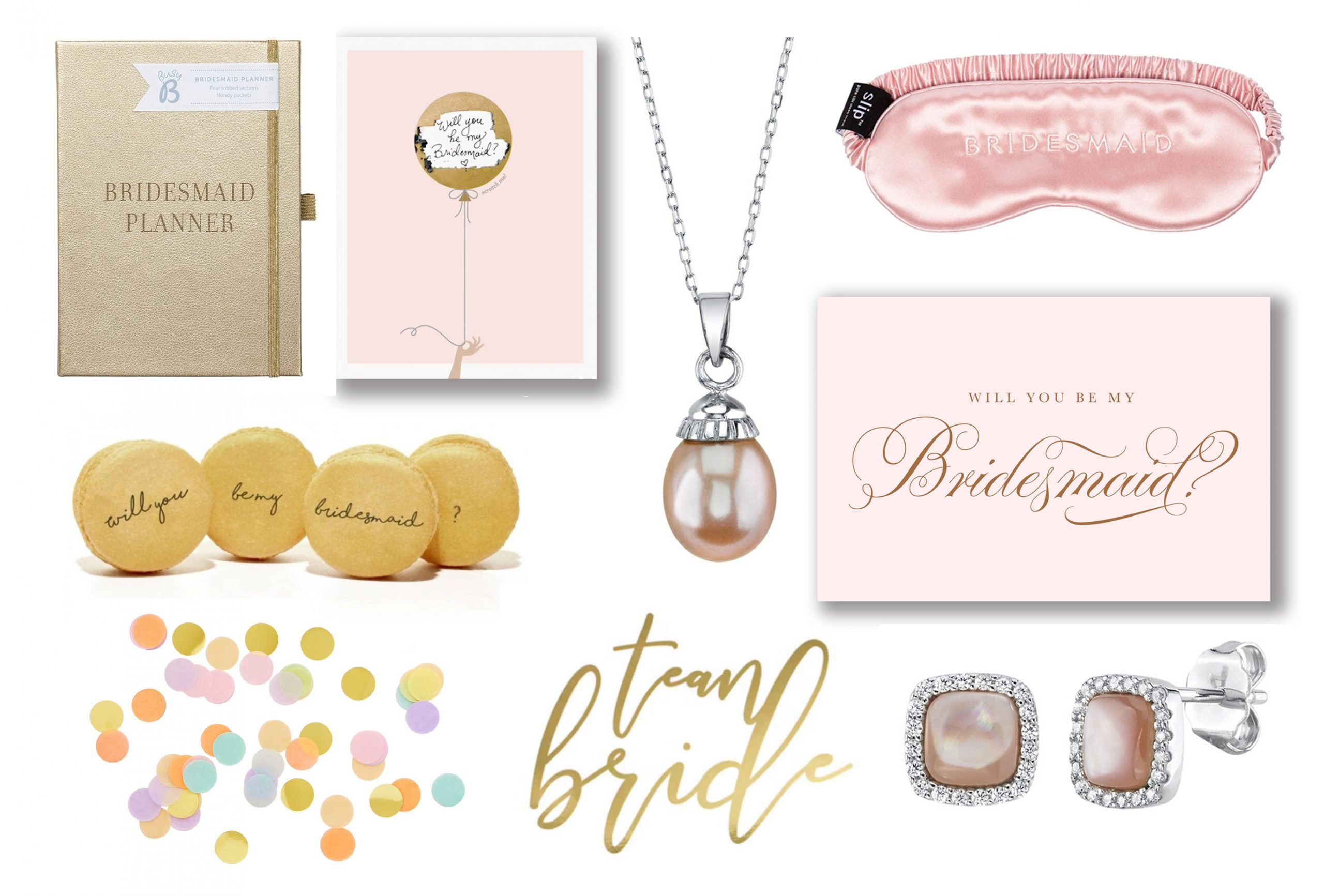 24 Maid & Matron of Honor Proposal Gift Ideas