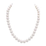 8.5-9.5mm White Freshwater Pearl Necklace - AAA Quality