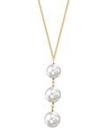 Akoya Pearl Triple Drop Pearl Pendant