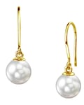 White South Sea Pearl Linda Dangling Earrings