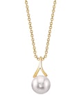 14K Gold Japanese Akoya Pearl Lindsey Pendant