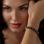 Tahitian South Sea Pearl Drop Shape Bracelet - Model Image