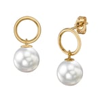 White South Sea Pearl Deena Earrings