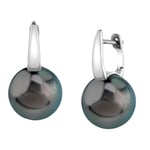 Tahitian South Sea Pearl Huggie Emily Earrings