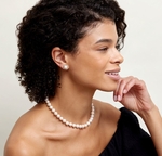 White South Sea Pearl Lea Earrings - Secondary Image