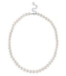 8.0-8.5mm White Freshwater Pearl Adjustable Necklace for Men