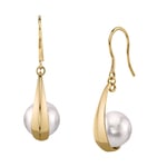 14K Gold Akoya Pearl Regina Earrings