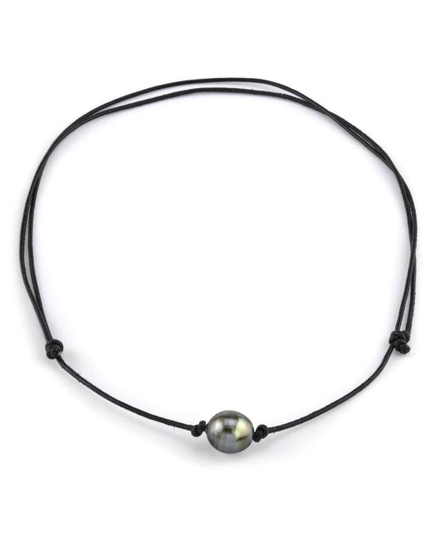 Black Cord Necklace Extendable