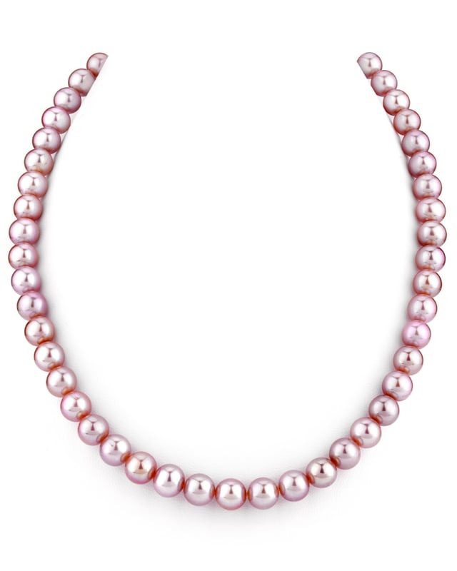 7.0-7.5mm White Freshwater Pearl Necklace - AAA Quality