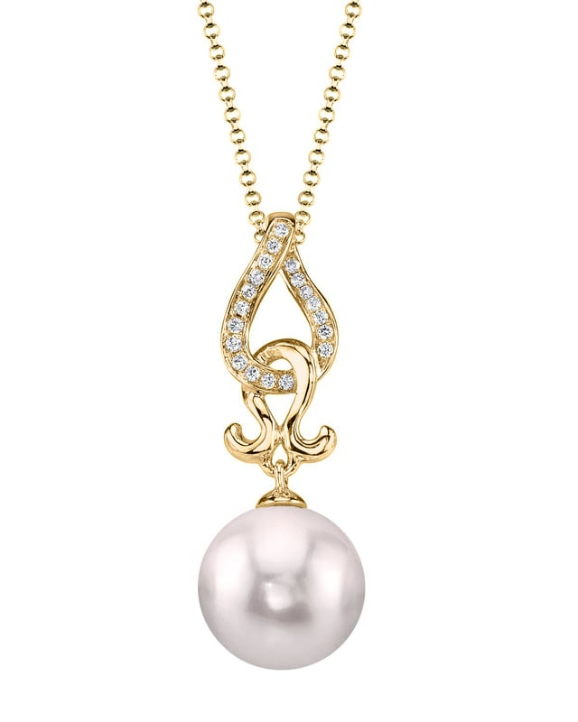 Akoya Pearl & Diamond Judy Pendant