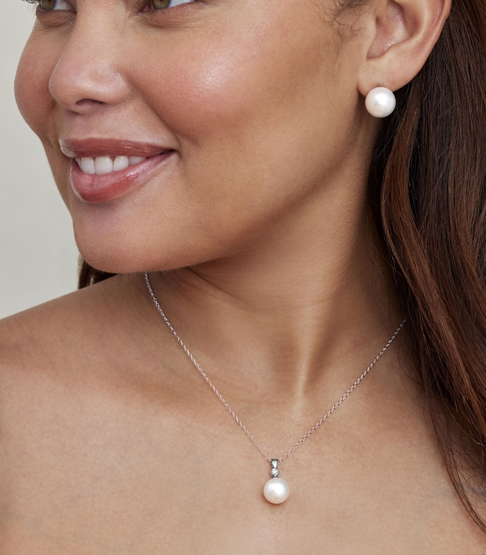 1112mm Tahitian Pearl Diamonds Drop Earrings  Marina Korneev Pearls