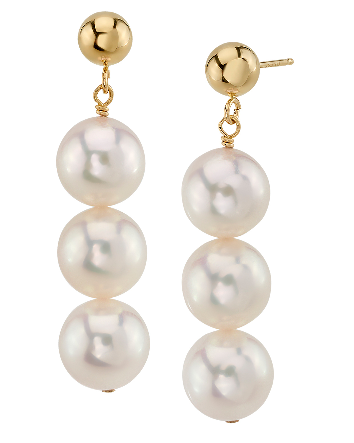 Japanese Akoya Pearl Celeste Earrings