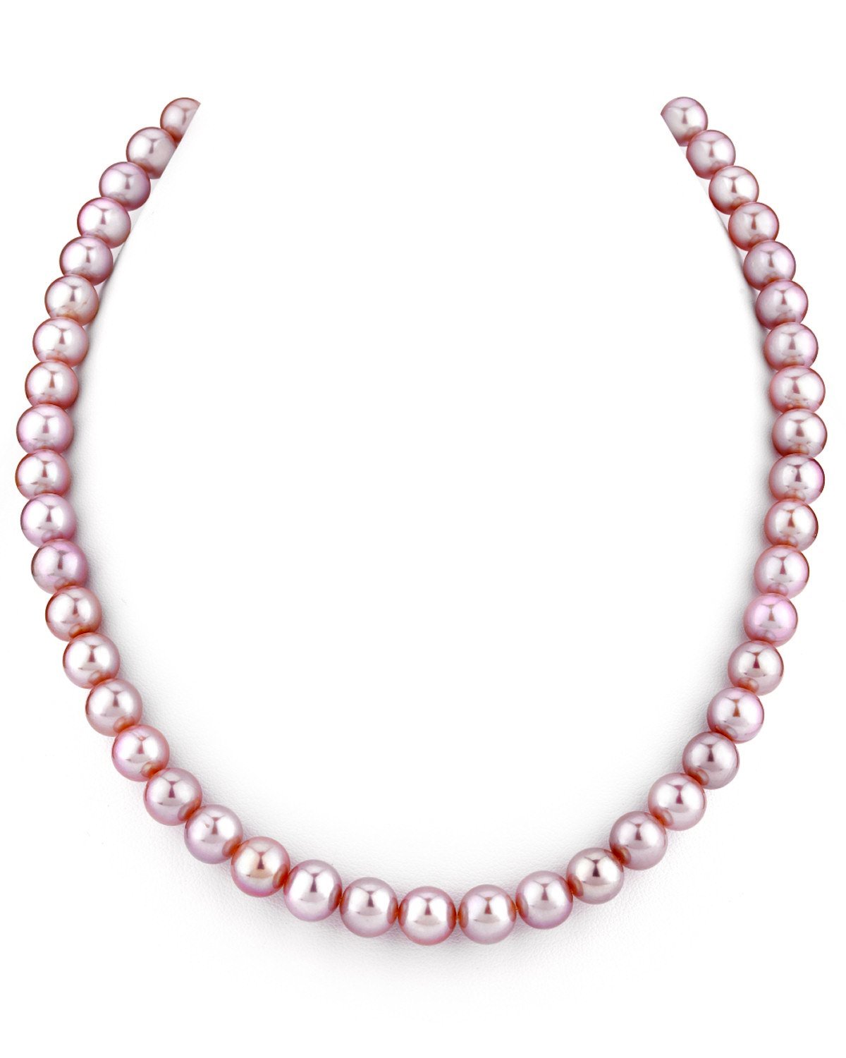 8.0-8.5mm Pink Freshwater Pearl Necklace - AAA Quality