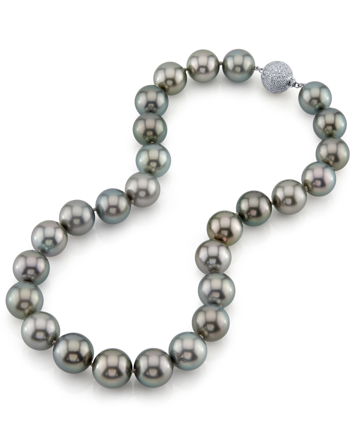 15-16.9mm Tahitian South Sea Pearl Necklace - AAAA Quality