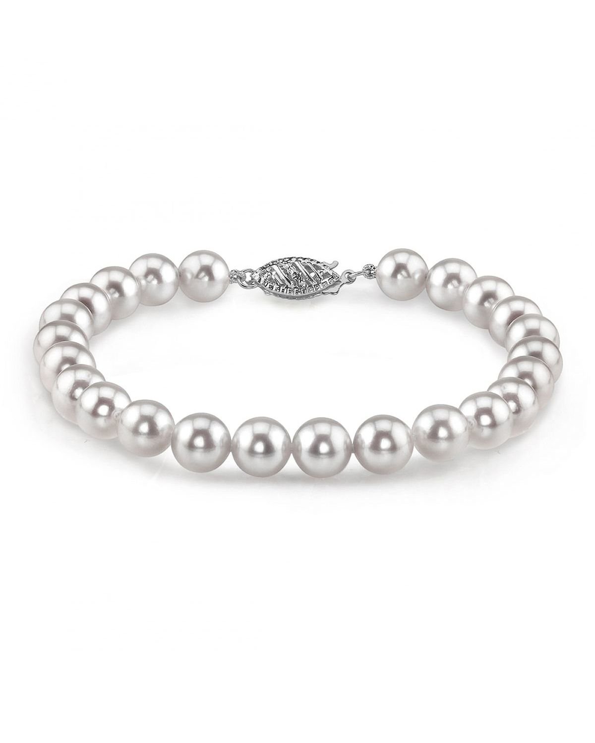 5.5-6.0mm Akoya White Pearl Bracelet