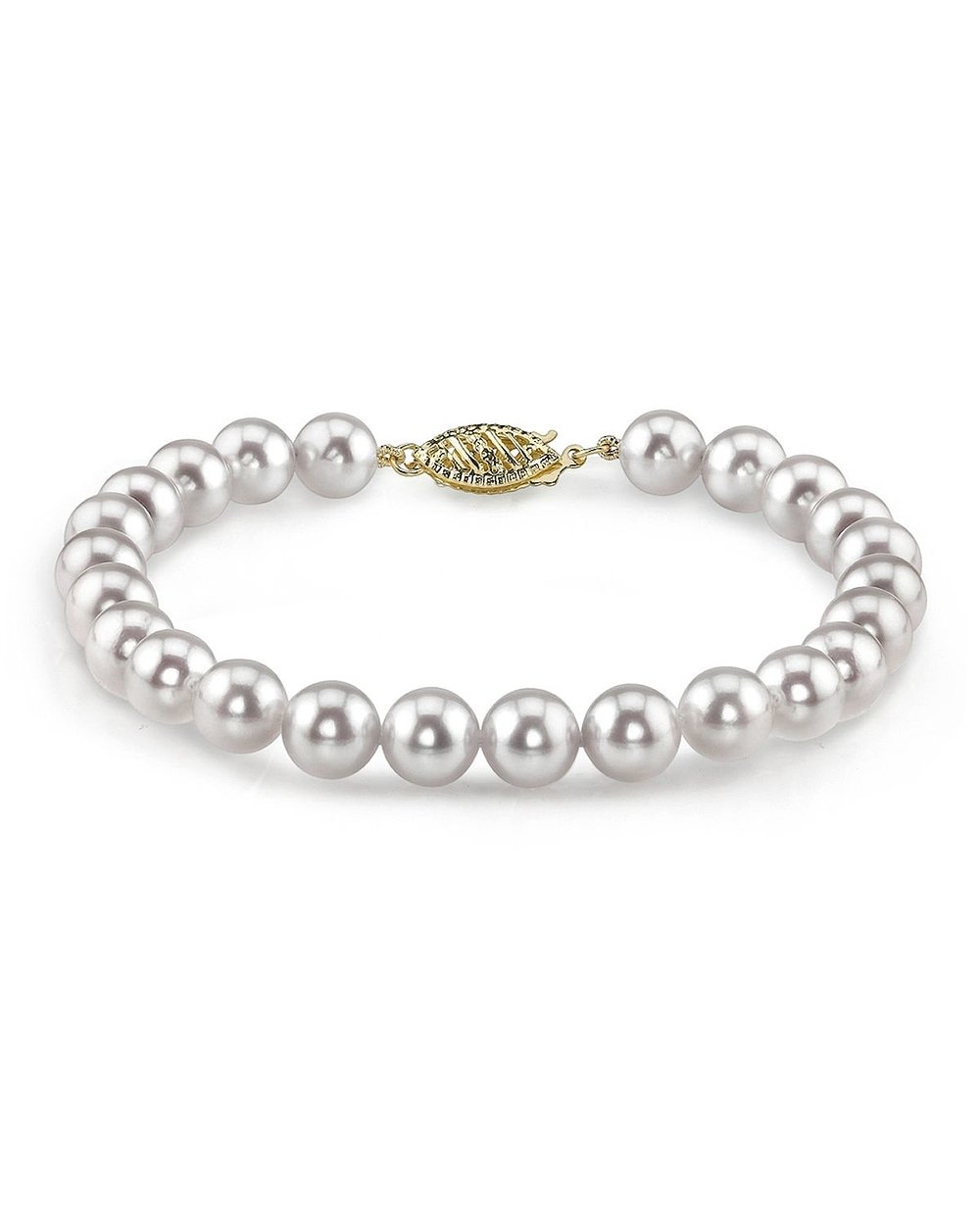 5.5-6.0mm Akoya White Pearl Bracelet