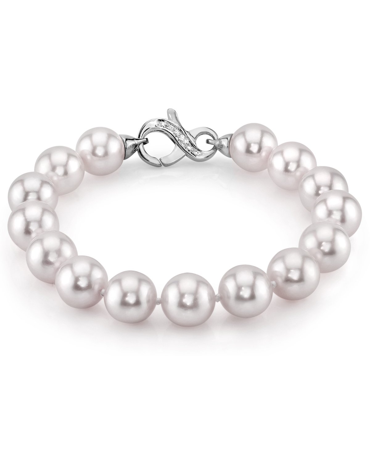 9.0-9.5mm Akoya White Pearl Bracelet