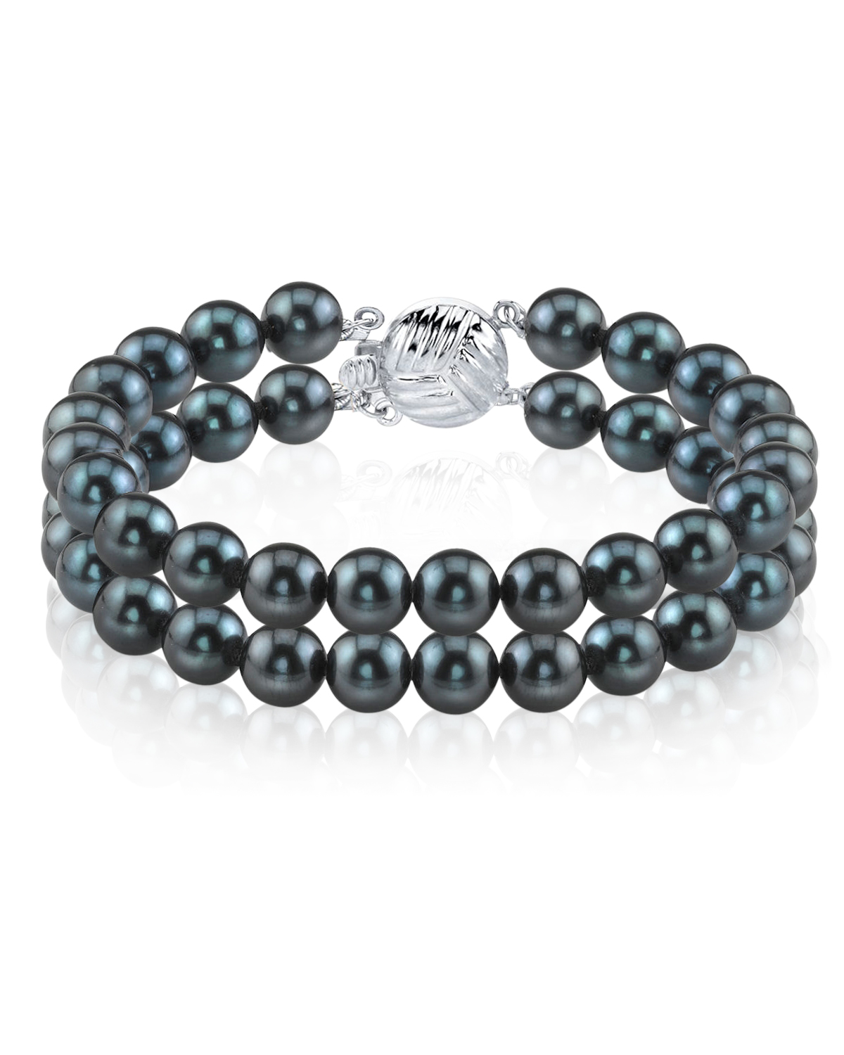 Japanese Akoya Black Double Pearl Bracelet - Various Sizes