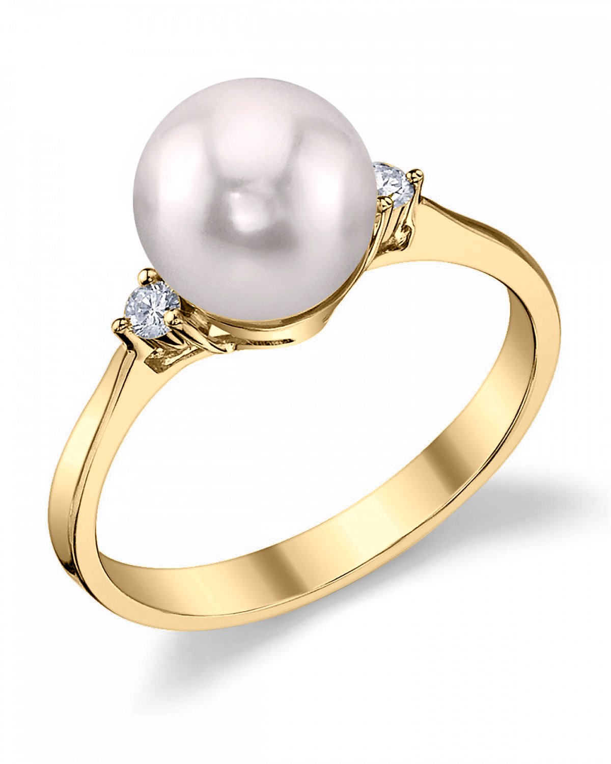 Akoya Pearl & Diamond Jordana Ring