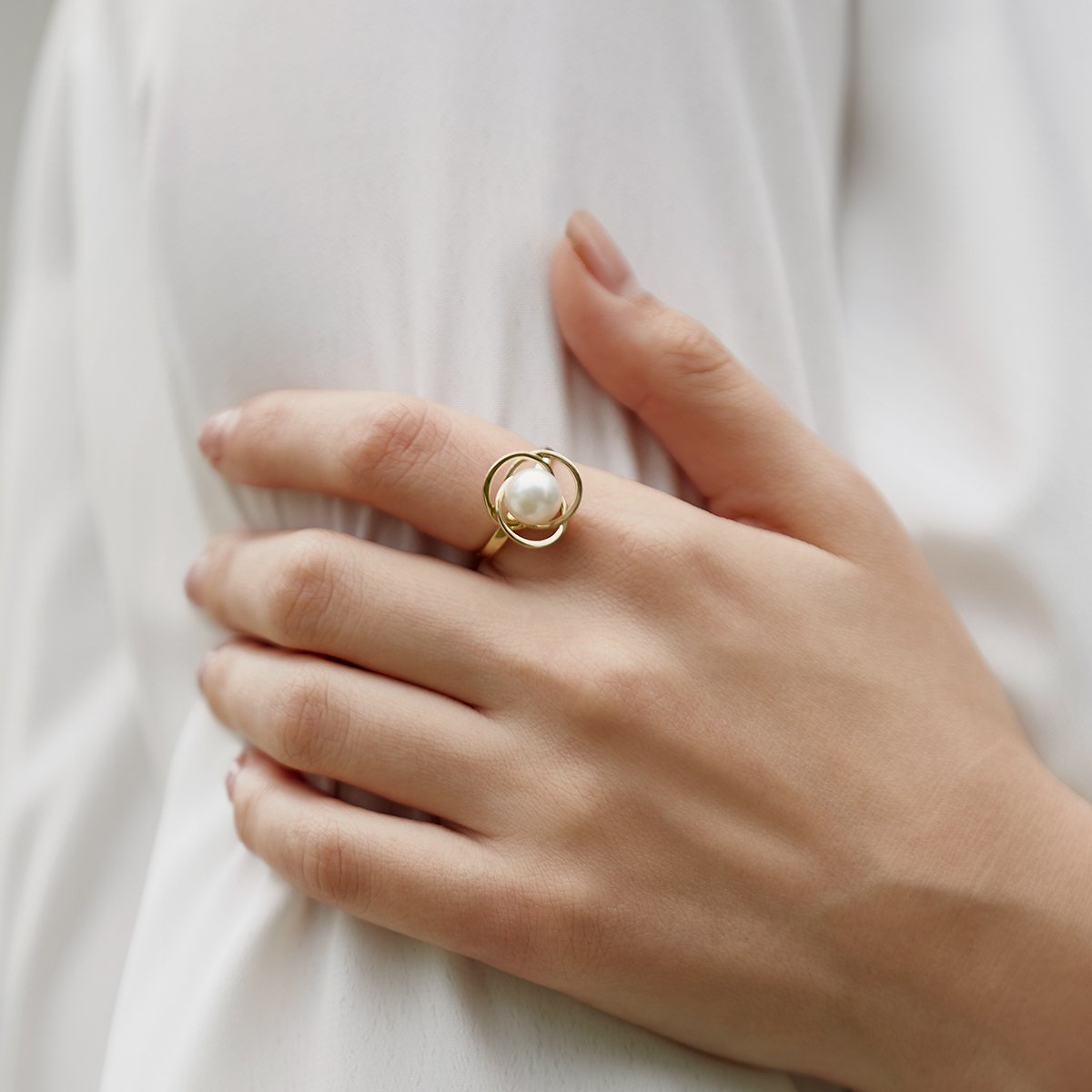 Akoya Pearl Lexi Ring