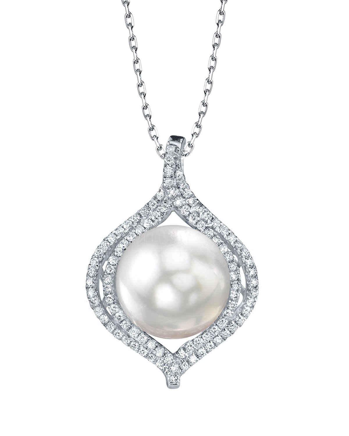 South Sea Pearl & Diamond Clara Pendant