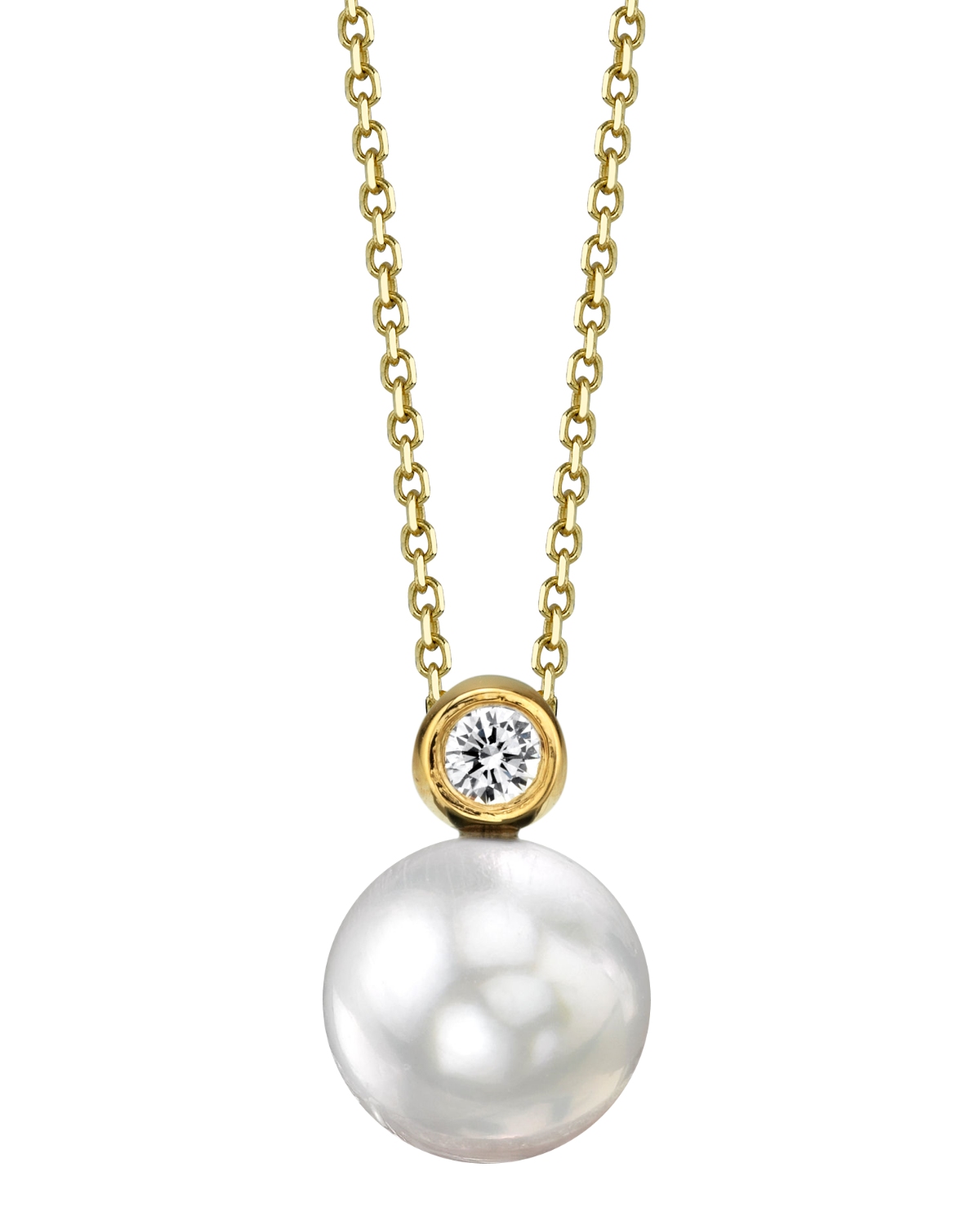 White South Sea Pearl & Diamond Dakota Pendant