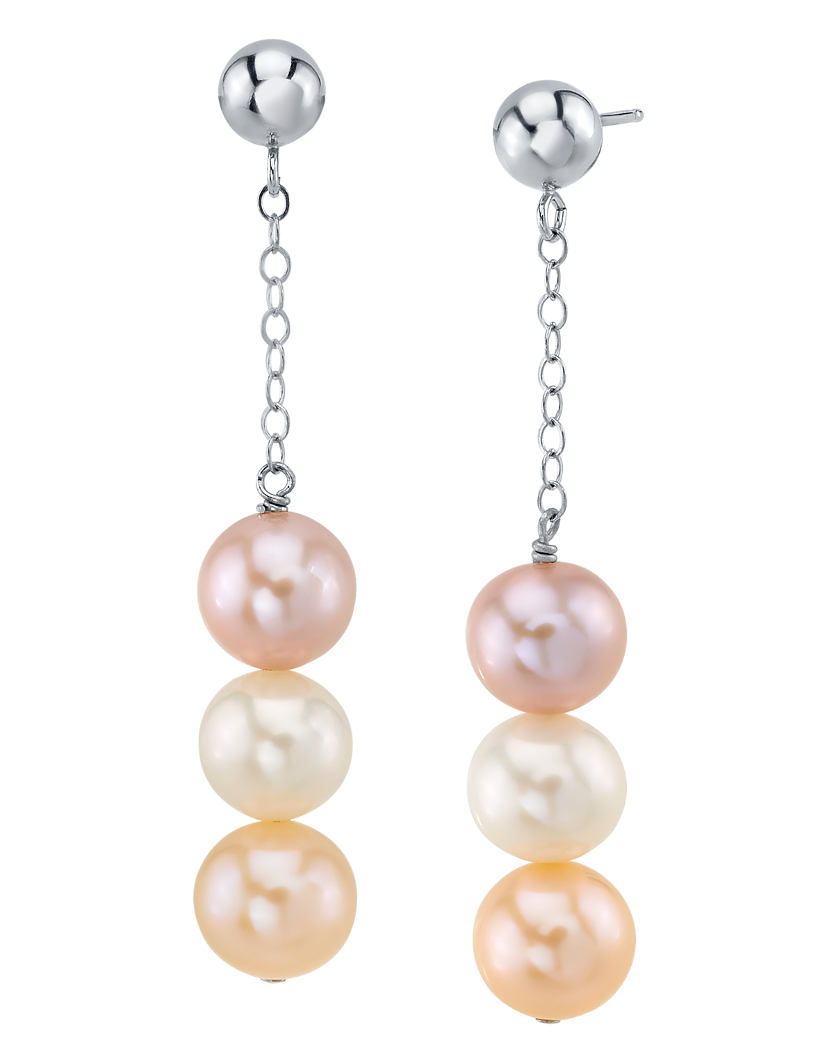 Multicolor Freshwater Pearl Anabella Earrings