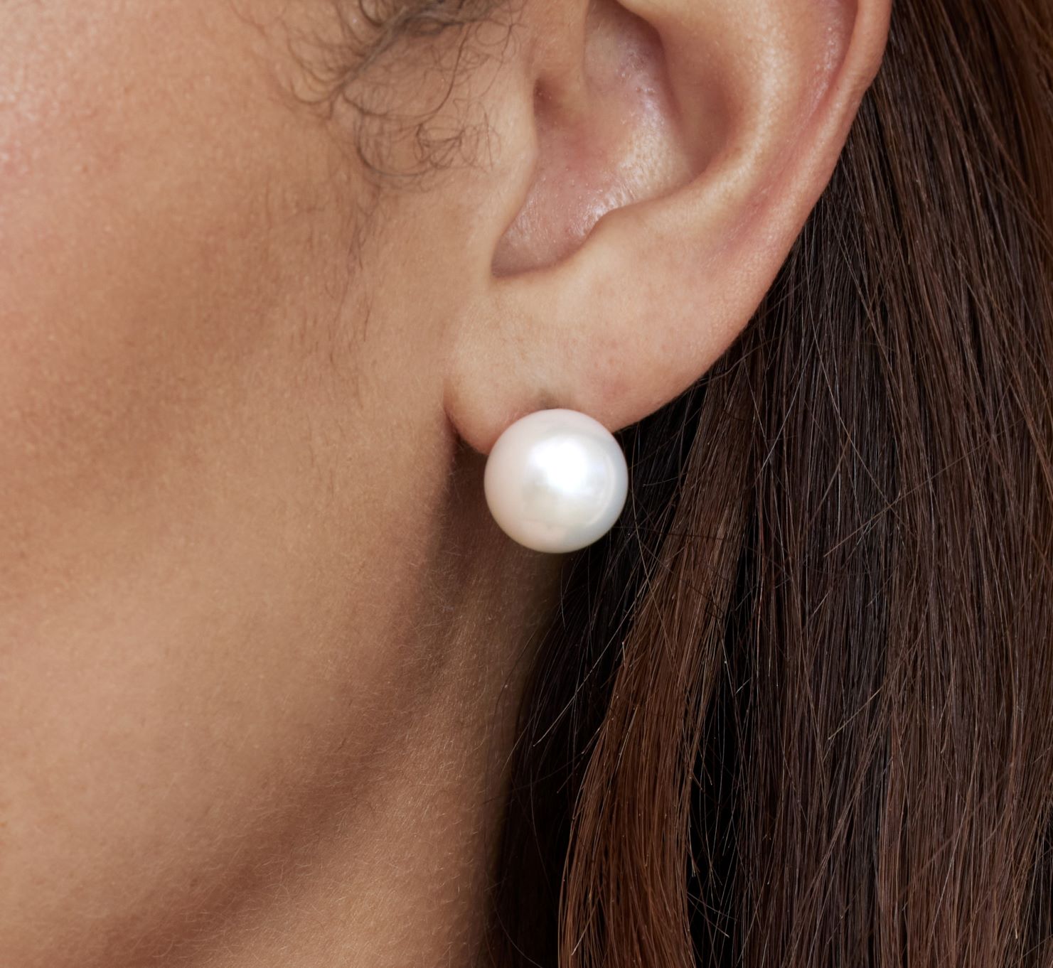 Buy 12mm Cream Swarovski Pearl Stud Earrings Large Ivory Glass Online in  India  Etsy