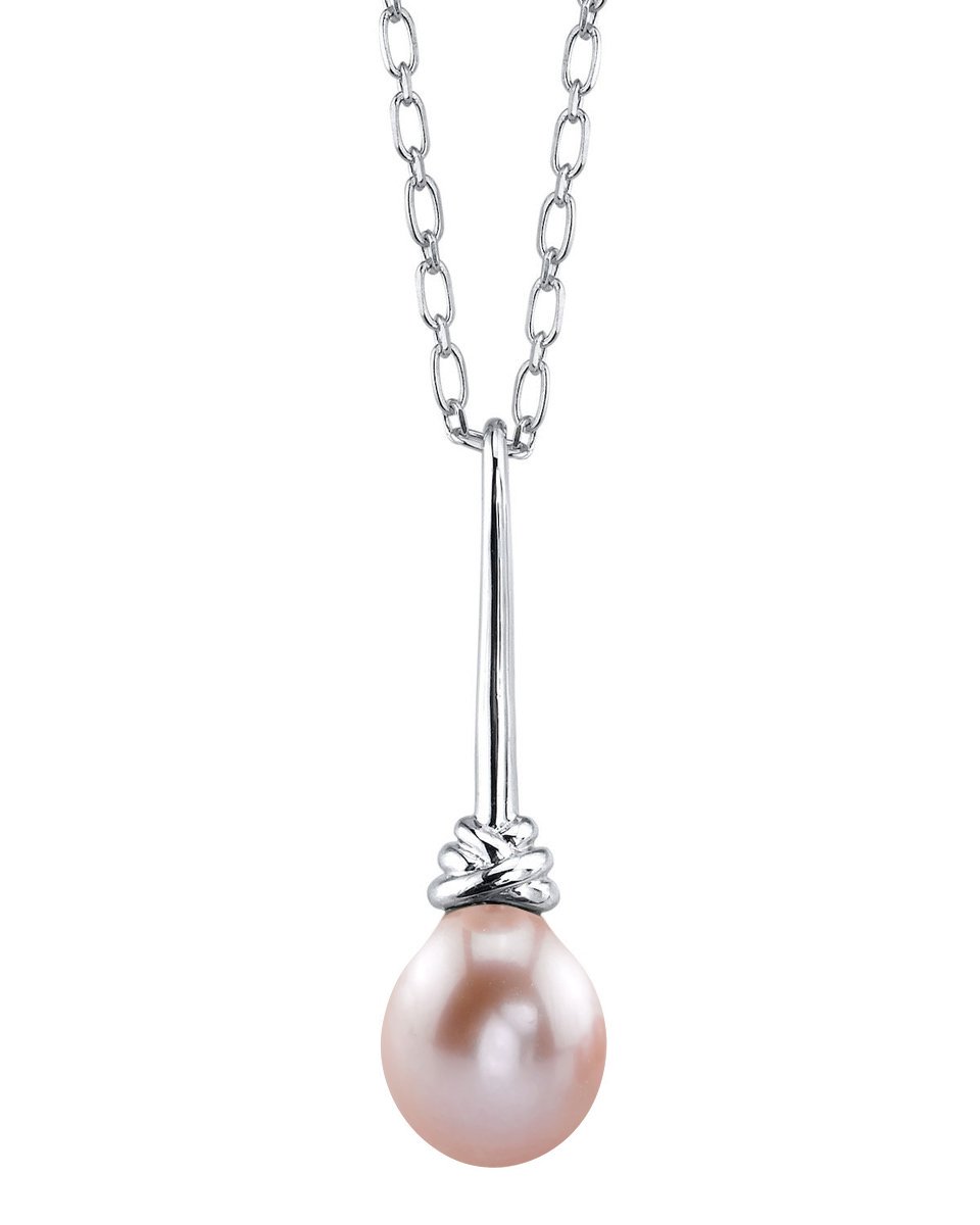 Pink Freshwater Drop Pearl Denise Pendant