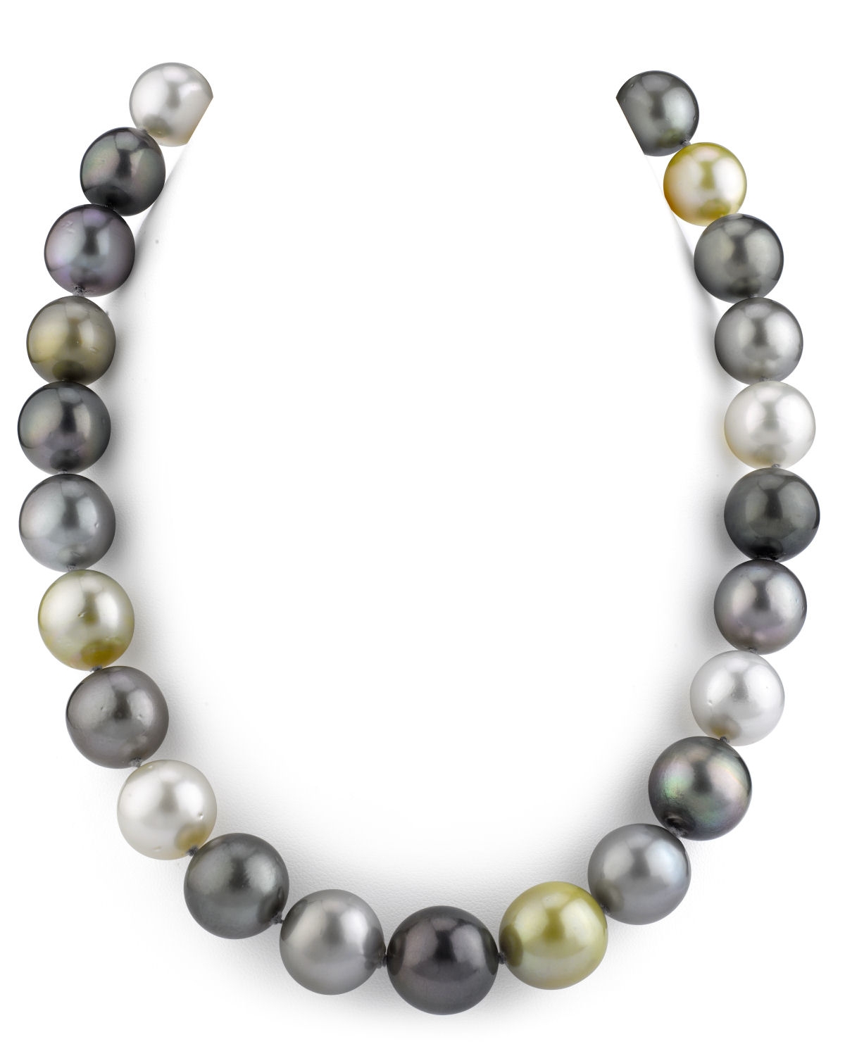 14-16.8mm South Sea Multicolor Pearl Necklace