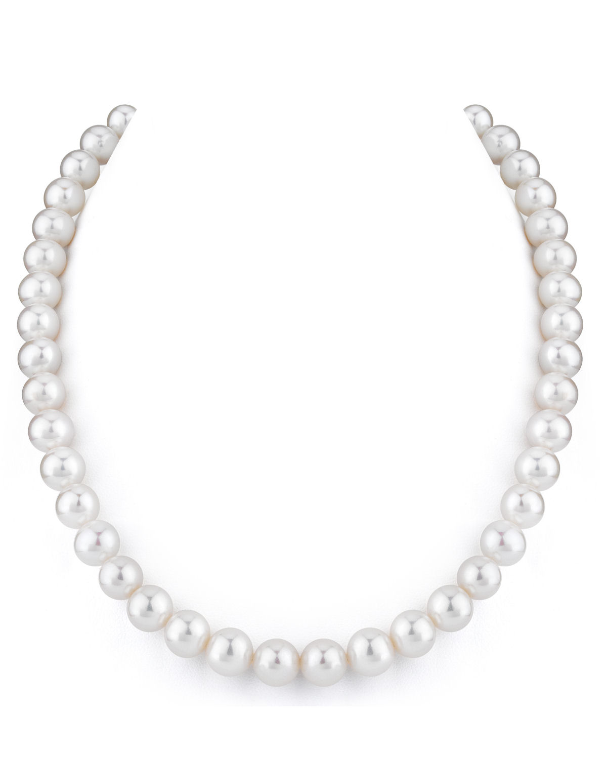 9-10mm White Freshwater Pearl Necklace