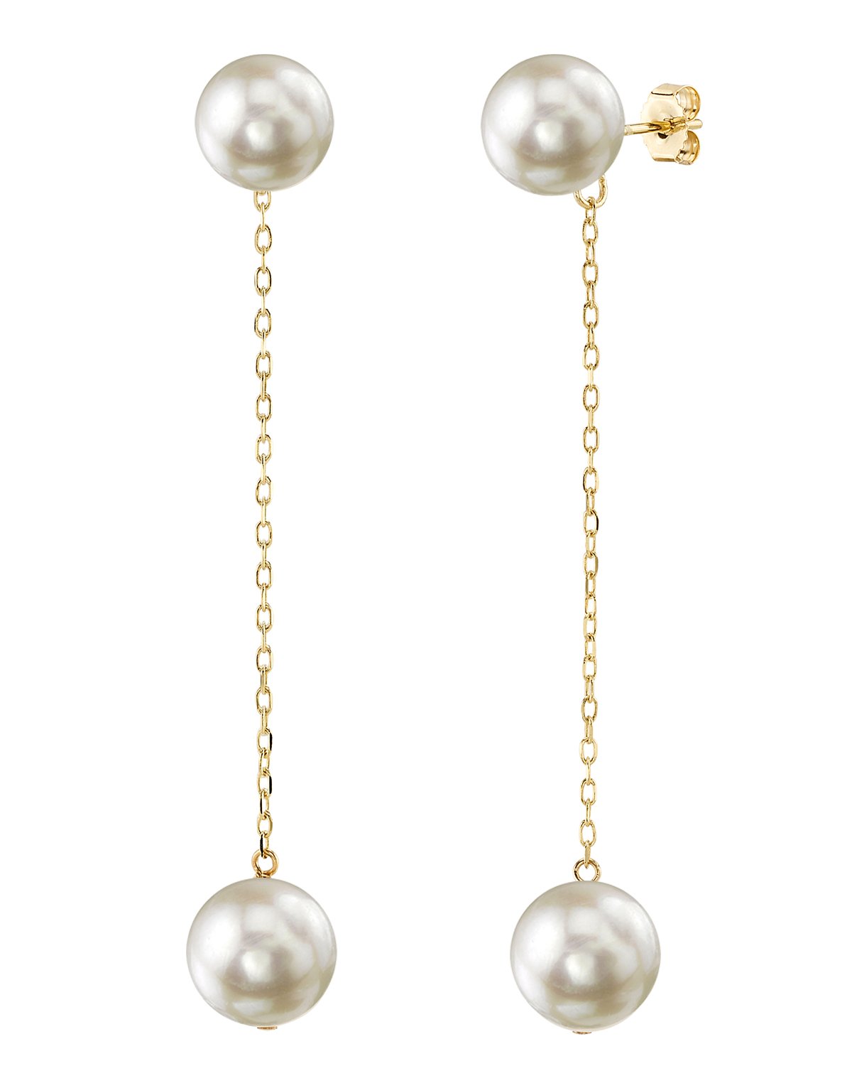 Japanese Akoya Pearl Double Earrings